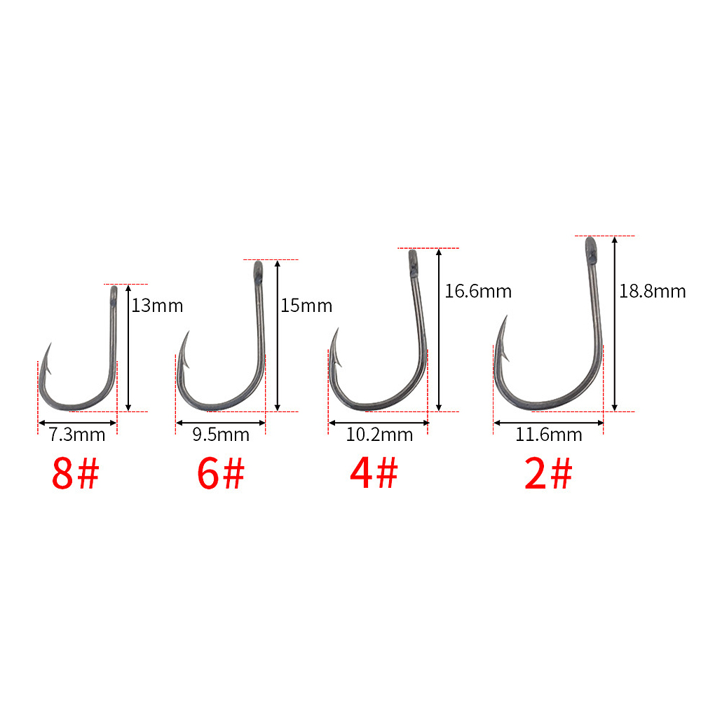 Fishing Hook - ABST 50Pcs Kail Pancing Ikan Mas