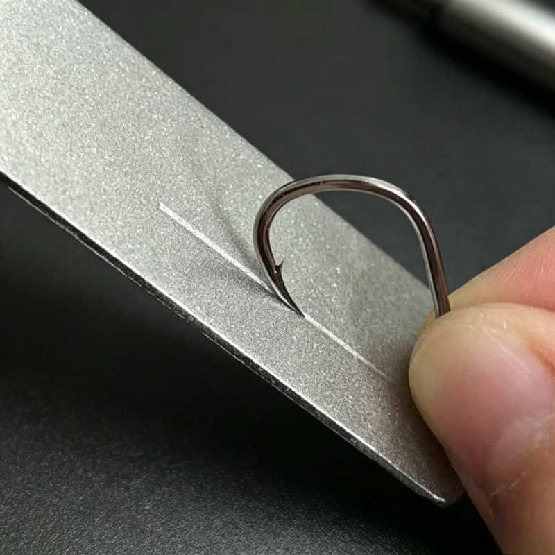 Fishing Hook Sharpener - Pengasah Kail Pancing Berlian Portabel Gantungan