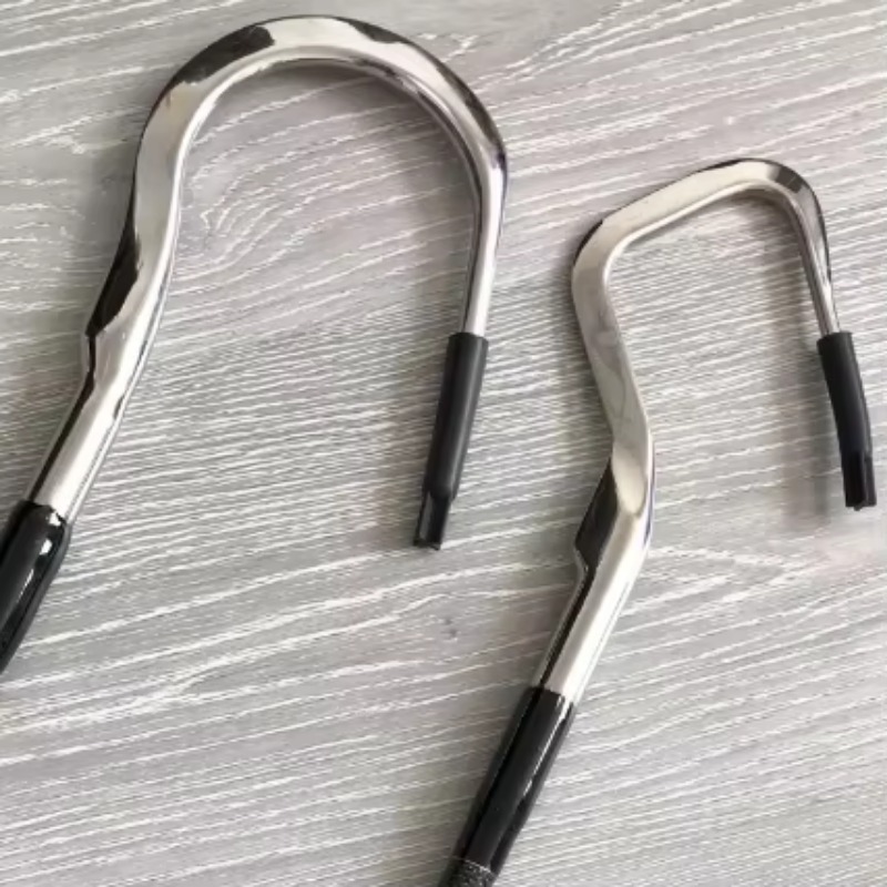 Fishing Hook Stainless Steel - Pengait Ikan Karbon 200kg, Gagang Baja