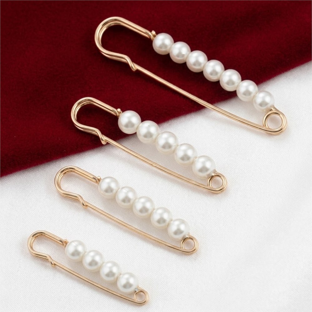 Fishing Hook Size - 10 Buah Pin Bros Pengaman Dekoratif