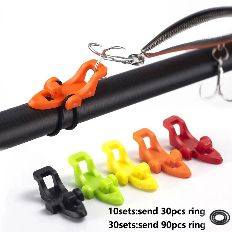 Fishing Hook Jig - 10 Buah Penjepit Kail Pancing, Tempat