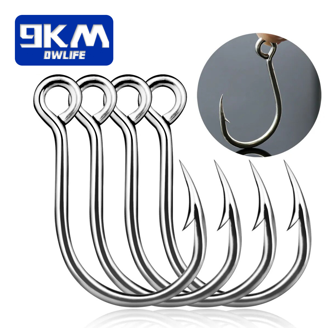Fishing Hook Barbless - 9KM Kait Pancing 25 Buah Kait