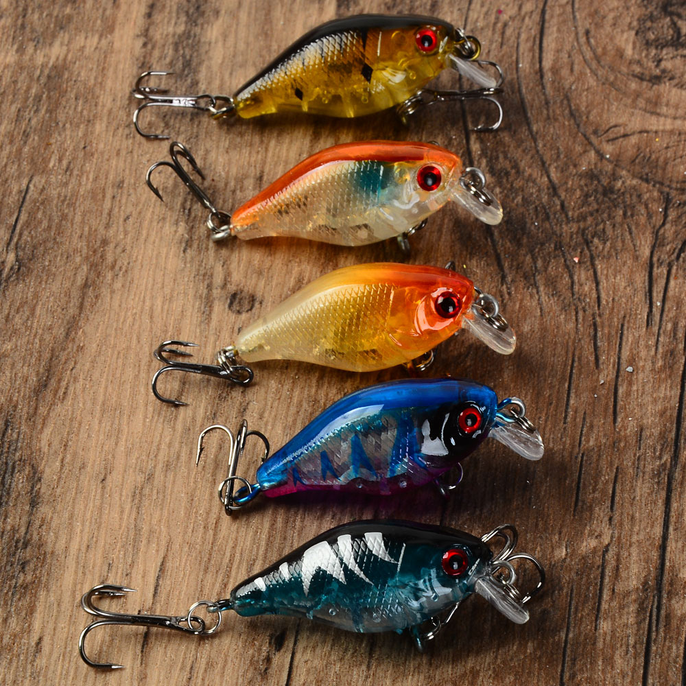 Fishing Hook Treble - 5pcs Umpan Crankbait Mengambang Umpan Pancing