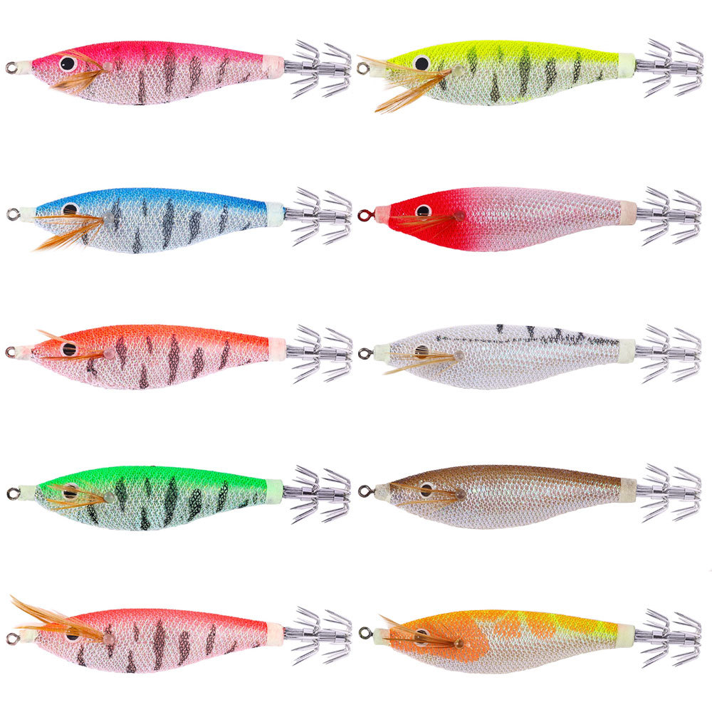 Fishing Hook Weedless - Set Umpan Pancing Udang Elektronik Bercahaya,
