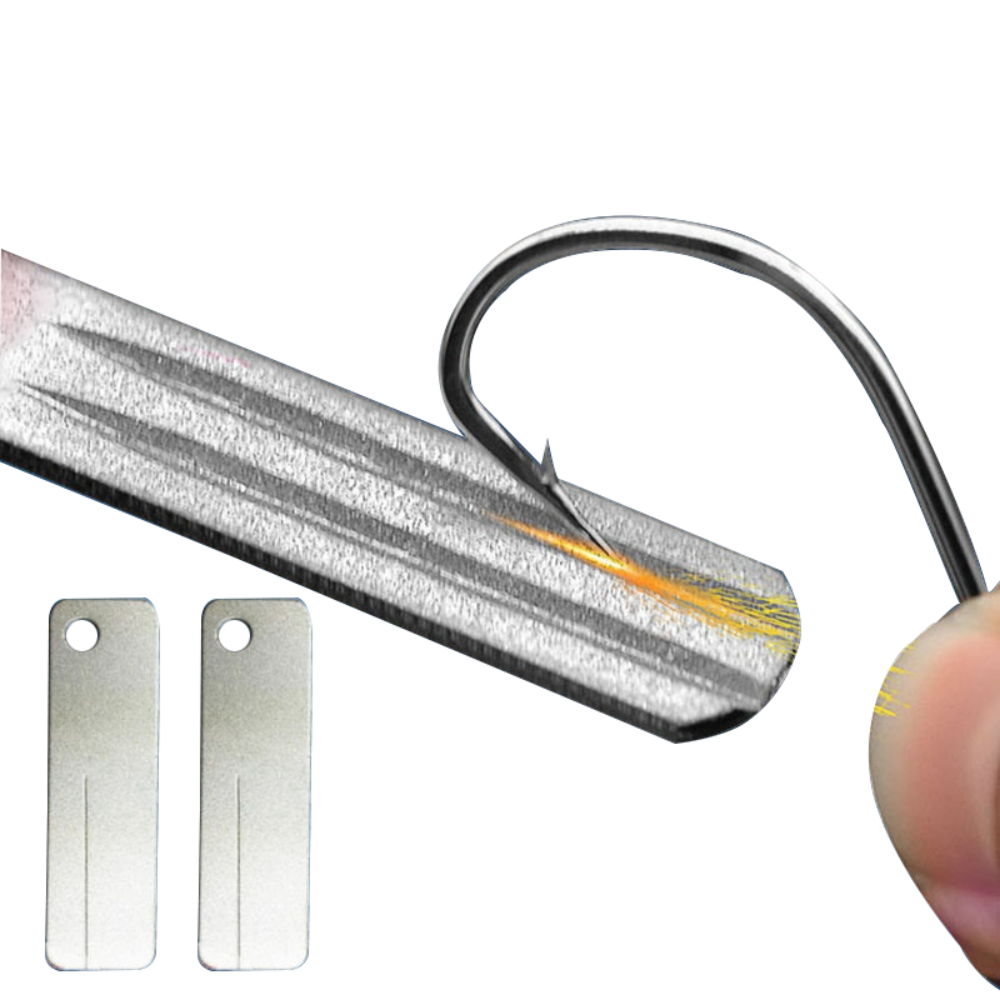 Fishing Hook Sharpener - Pengasah Kail Pancing Batu Intan Portabel