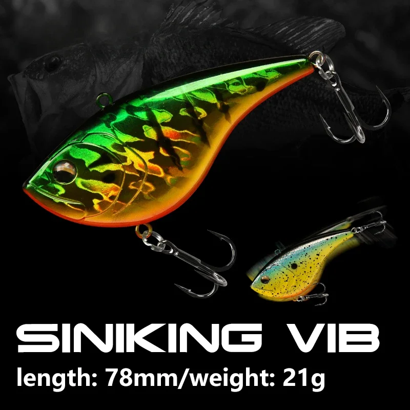 Fishing Hook Treble - Umpan pancing buatan, 21g/78mm VIB umpan