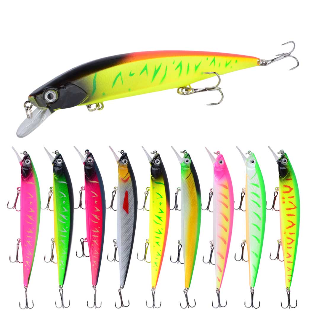 Fishing Hook Treble - 1 Buah Umpan Simulasi Plastik 14Cm/20G,