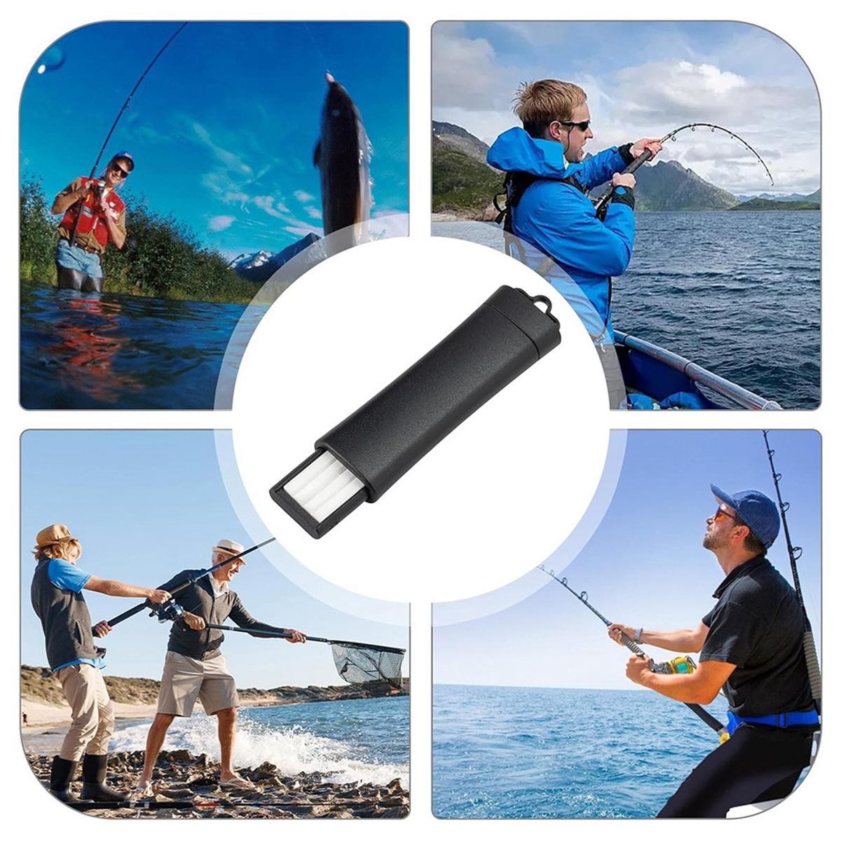 Fishing Hook Sharpener - Pengasah Kail Pancing - Alat Keramik