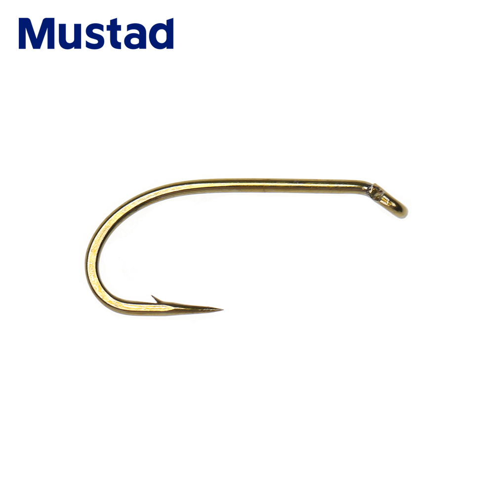 Fishing Hook Barbless - Mustad 30 Buah Penutup Perunggu Nymph/Tanda