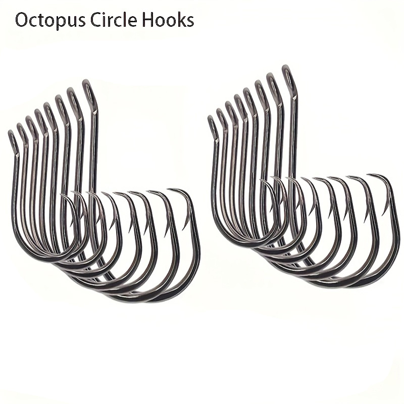 Fishing Hook Circle - 50 Buah Kait Lingkaran Peralatan Memancing