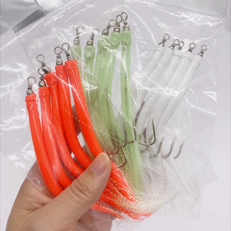 1/5Pcs Umpan Pancing Ikan Kod, - Fishing Hook Offset ulasan dan harga