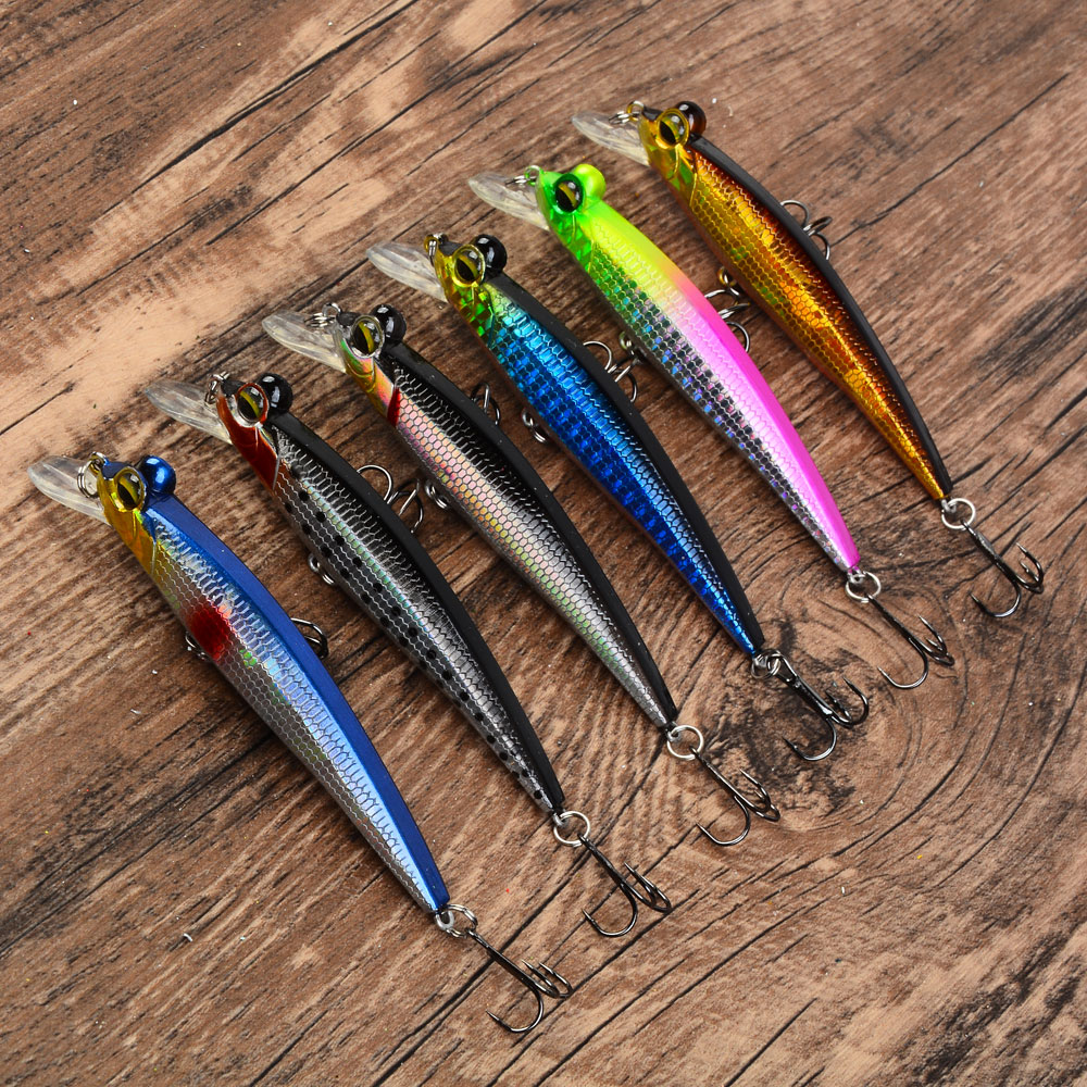 6 Buah Umpan Pancing Minnow Um - Fishing Hook Treble ulasan dan harga