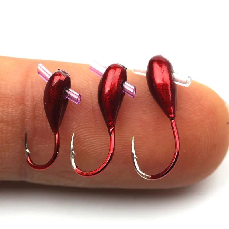 10/20 Buah Kait Pancing Es Mus - Fishing Hook Barbless ulasan dan harga