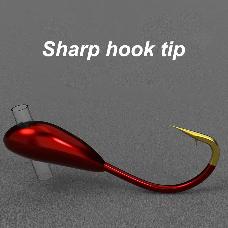 10/20 Buah Kait Pancing Es Mus - Fishing Hook Barbless ulasan dan harga