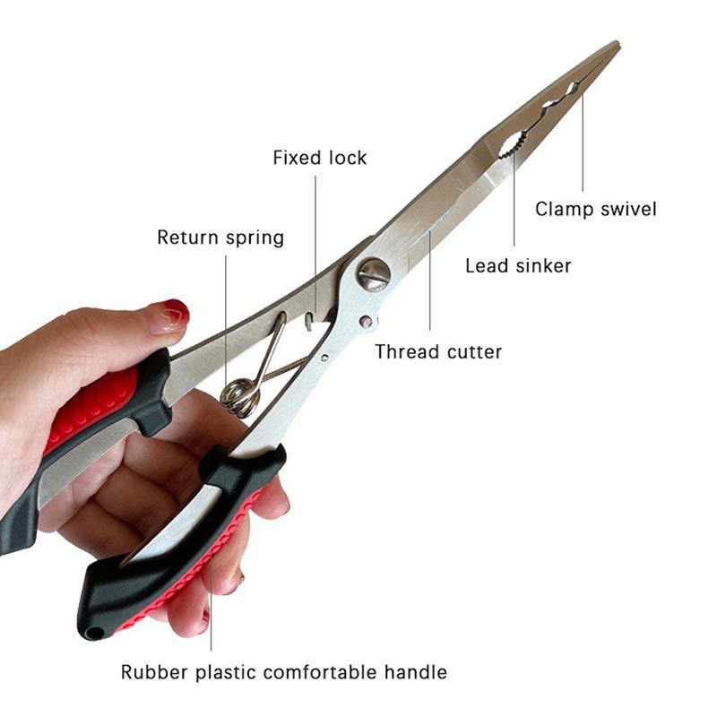 Tang Pancing Baja Tahan Karat  - Fishing Hook Sharpener ulasan dan harga