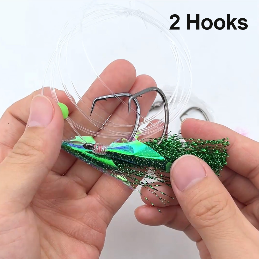 Bimoo 10 Paket Rig Sabiki Panc - Fishing Hook Size ulasan dan harga