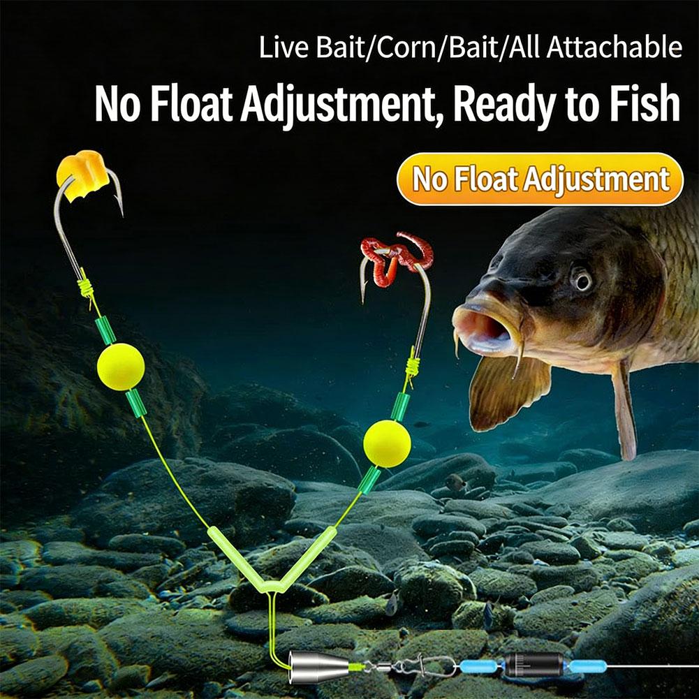 Rig Pancing Double Hook Revers - Fishing Hook Weedless ulasan dan harga