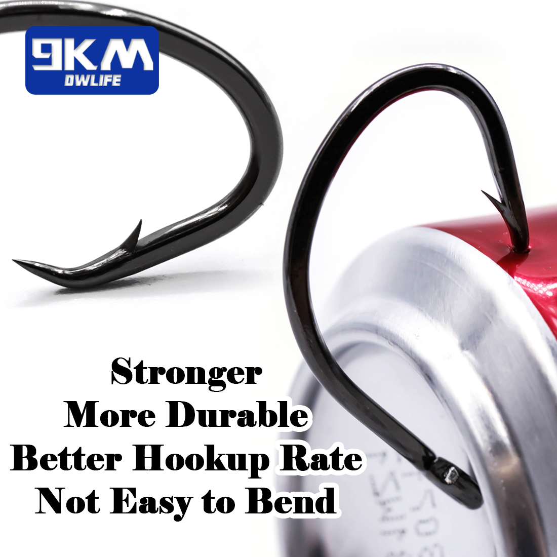 Kait lingkaran 9KM 25 ~ 50 BH  - Fishing Hook Circle ulasan dan harga