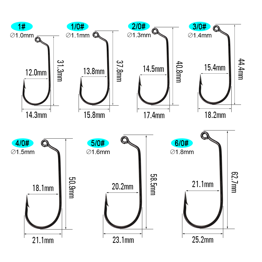 ICERIO 20 Buah 60 Derajat Jig  - Fishing Hook Barbless ulasan dan harga