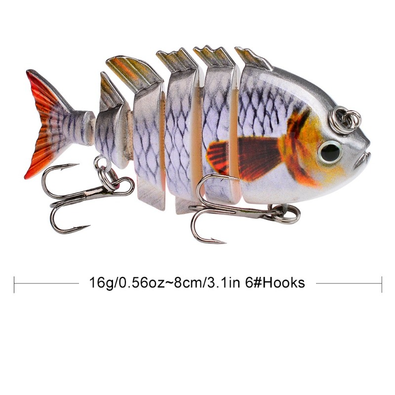 Umpan Pancing Swimbait Multi-j - Fishing Hook Treble ulasan dan harga