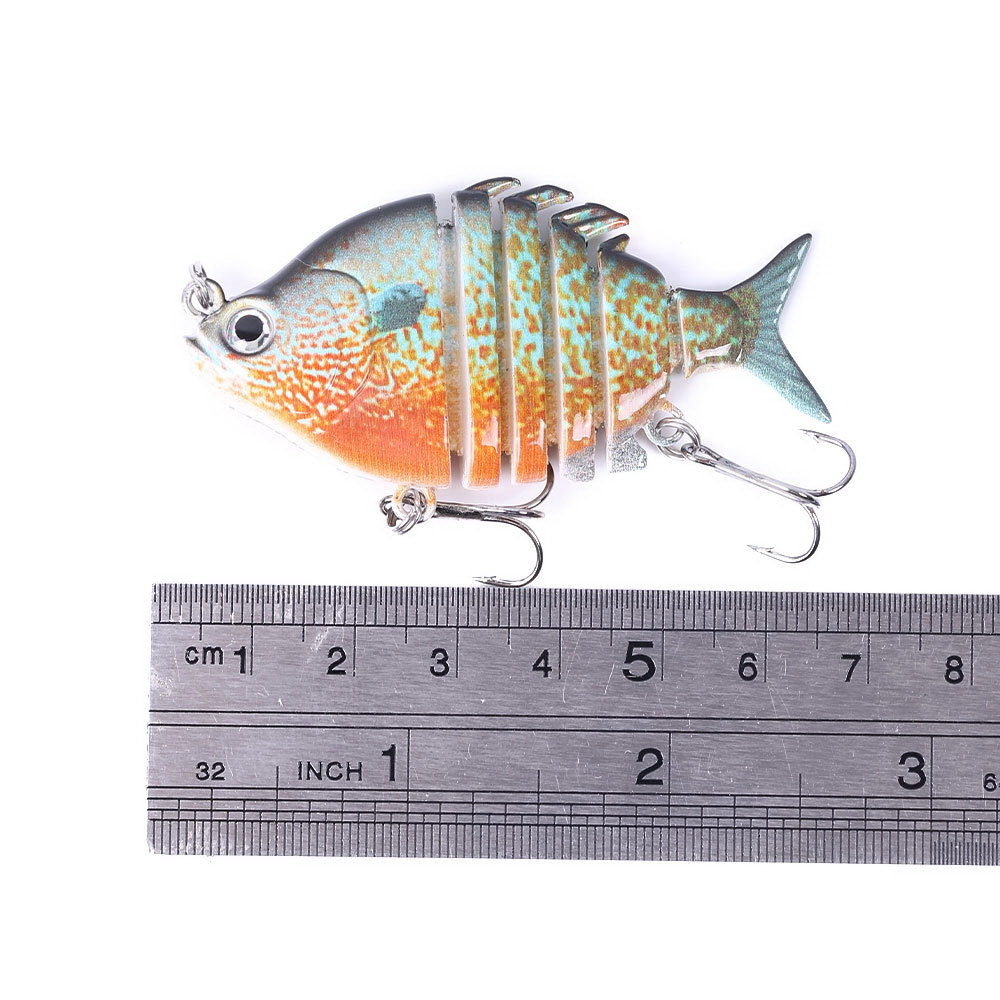 Umpan pancing ikan, 63mm 9.3g  - Fishing Hook Treble ulasan dan harga