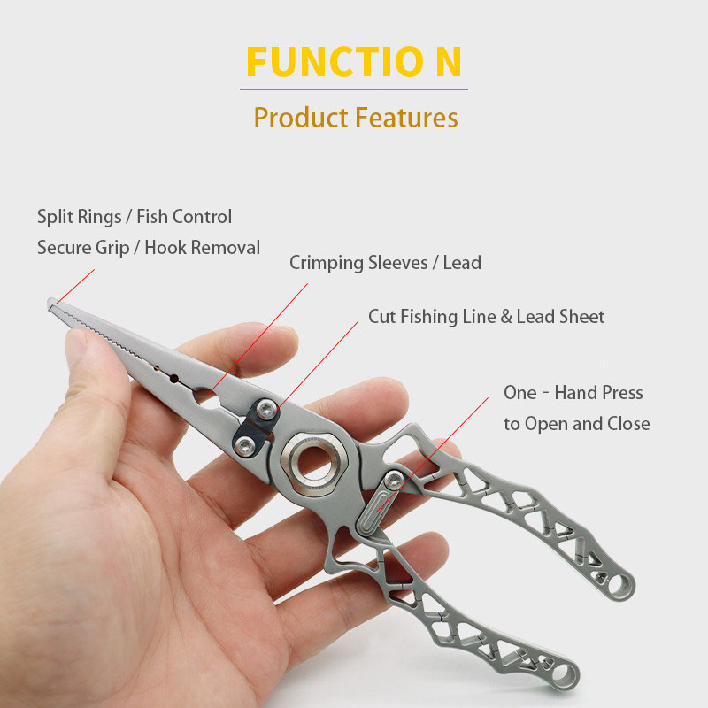 Tang Pemancing Baja Tahan Kara - Fishing Hook Remover ulasan dan harga