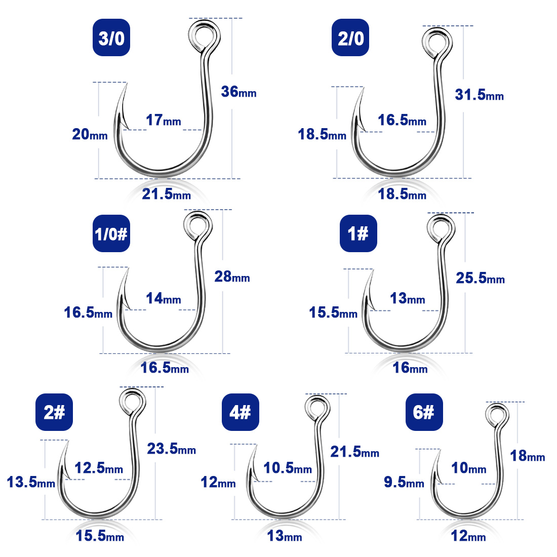 9KM Kait Pancing 25 Buah Kait  - Fishing Hook Barbless ulasan dan harga