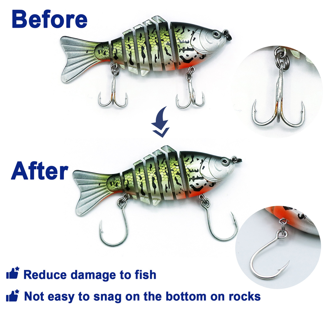 9KM Kait Pancing 25 Buah Kait  - Fishing Hook Barbless ulasan dan harga