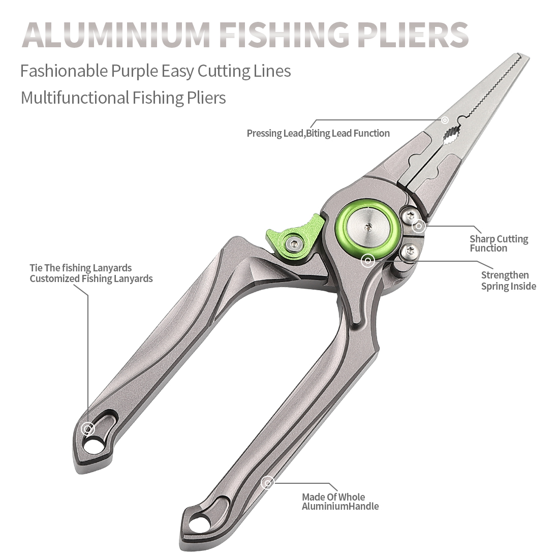Tang Pancing Air Asin Full Alu - Fishing Hook ulasan dan harga