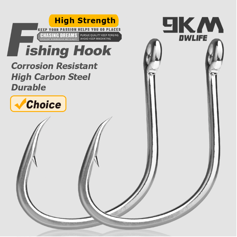 Kait pancing air asin 9KM, kai - Fishing Hook Circle ulasan dan harga