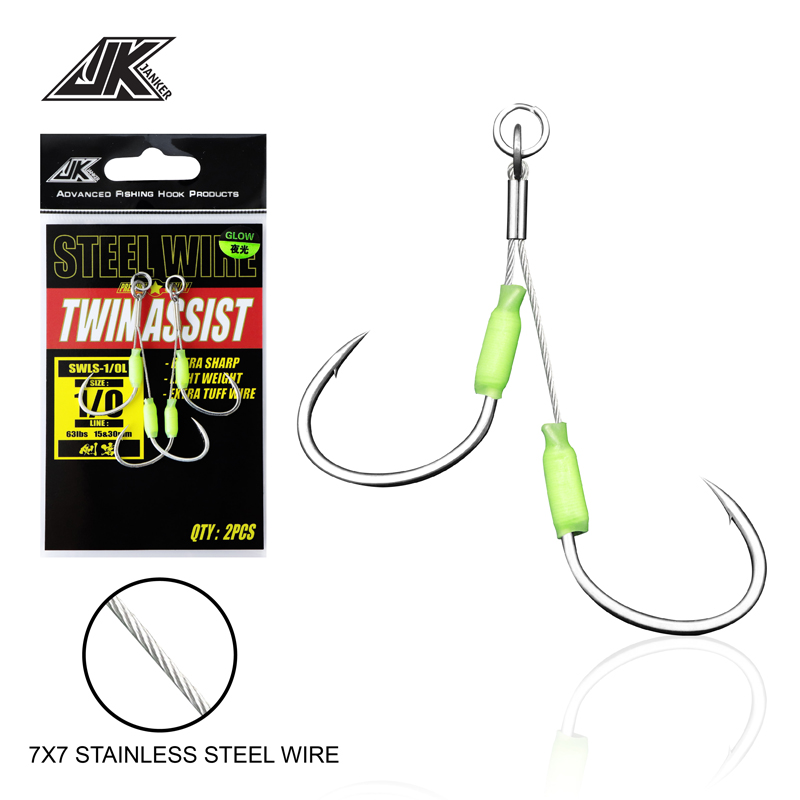JK 3 Pack Tahan Aus JIGGING Ho - Fishing Hook Barbless ulasan dan harga