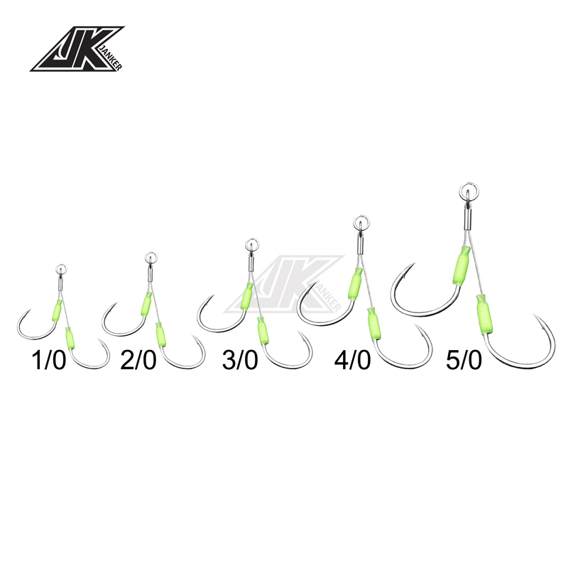 JK 3 Pack Tahan Aus JIGGING Ho - Fishing Hook Barbless ulasan dan harga
