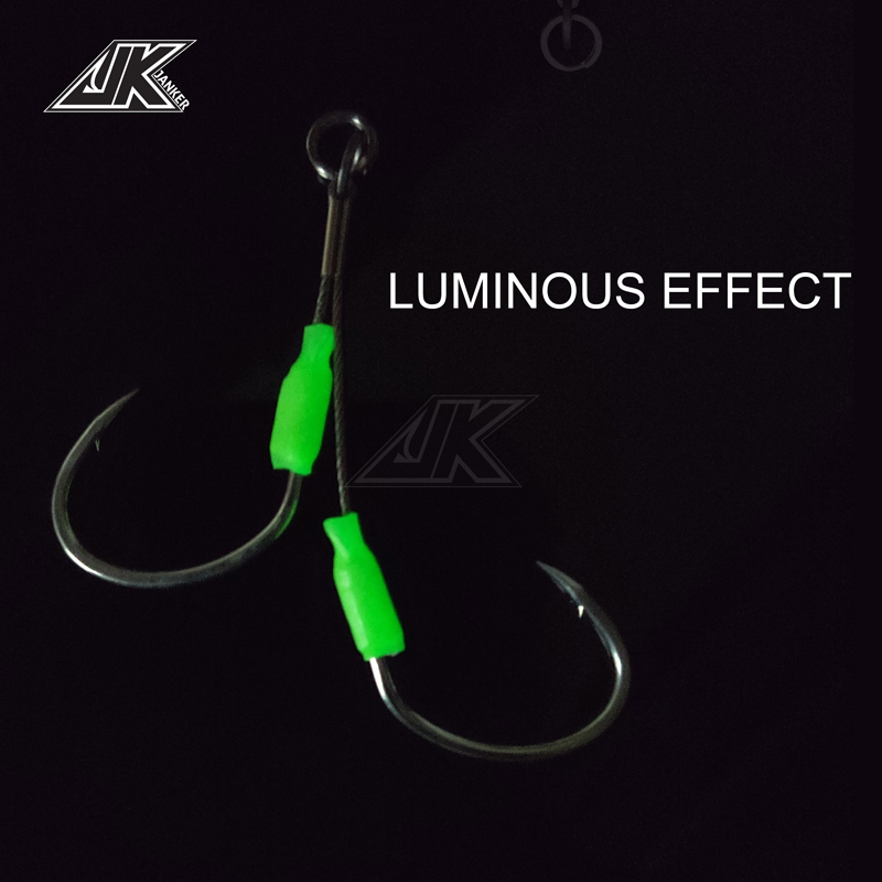 JK 3 Pack Tahan Aus JIGGING Ho - Fishing Hook Barbless ulasan dan harga