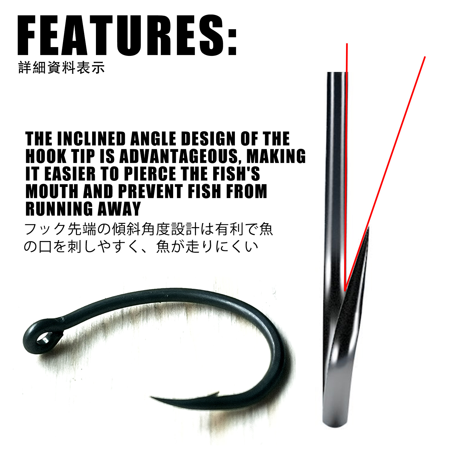 50 buah kait pancing ikan mas  - Fishing Hook Offset ulasan dan harga