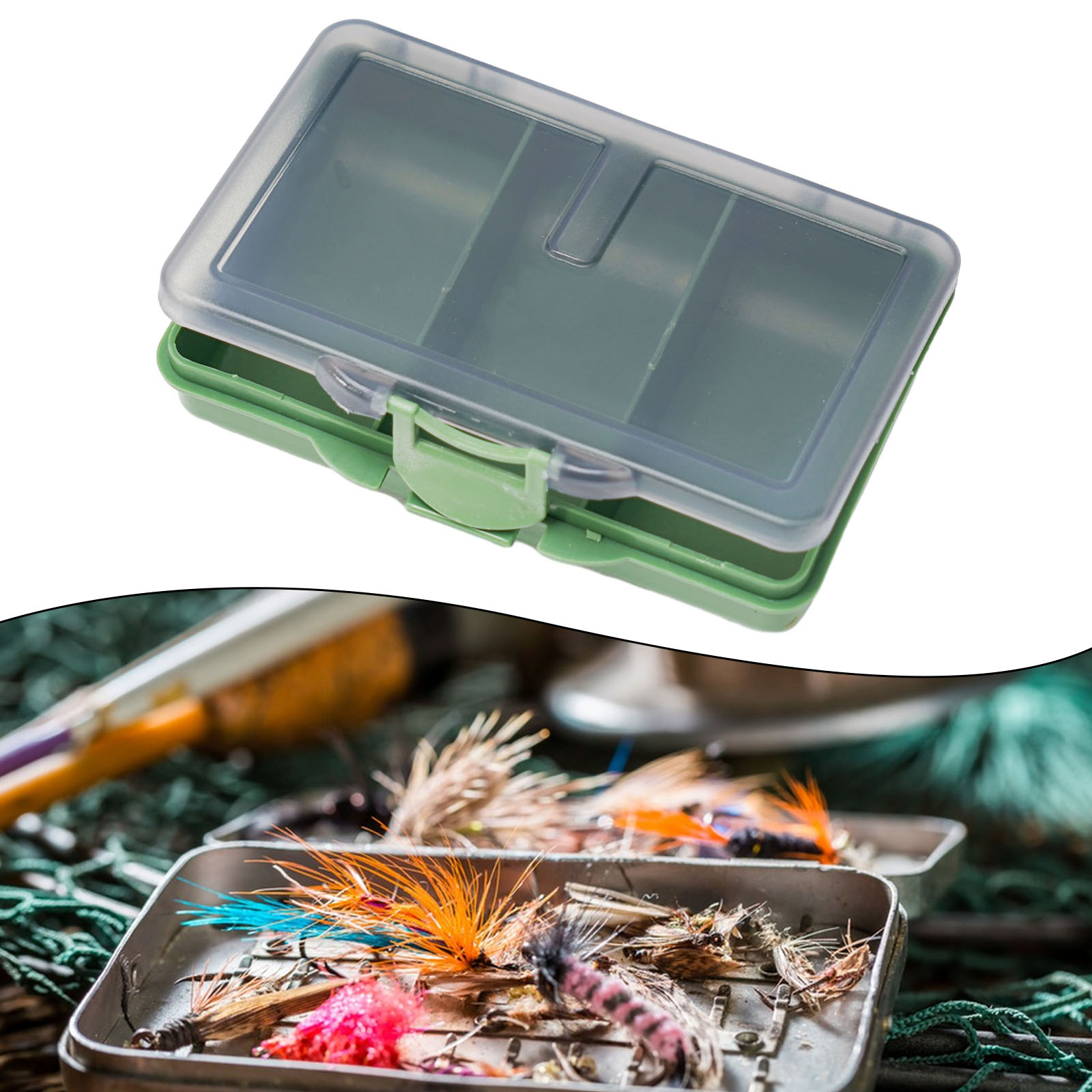 Kotak Penyimpanan Alat Pancing - Fishing Hook Box ulasan dan harga