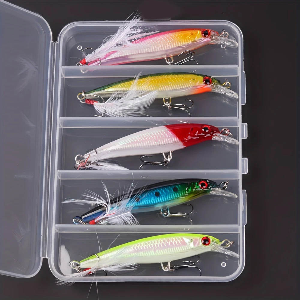 5 buah/kotak umpan pancing bio - Fishing Hook Box ulasan dan harga