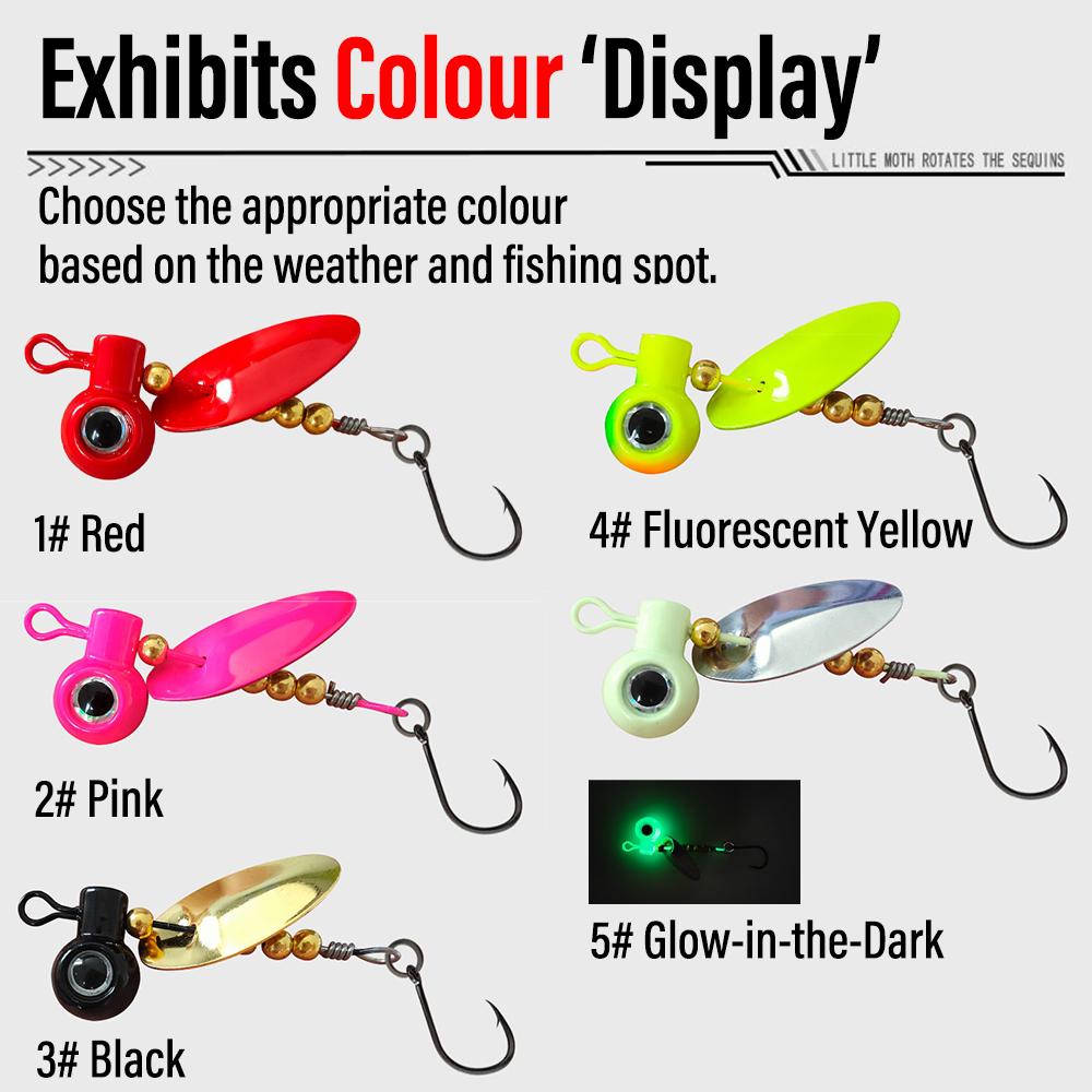 5 Buah Kepala Jig Crappie deng - Fishing Hook Offset ulasan dan harga