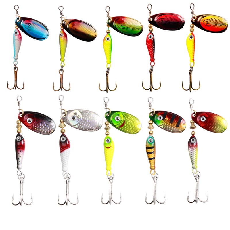 Umpan pemintal 9.1g 7cm, 10 bu - Fishing Hook Treble ulasan dan harga