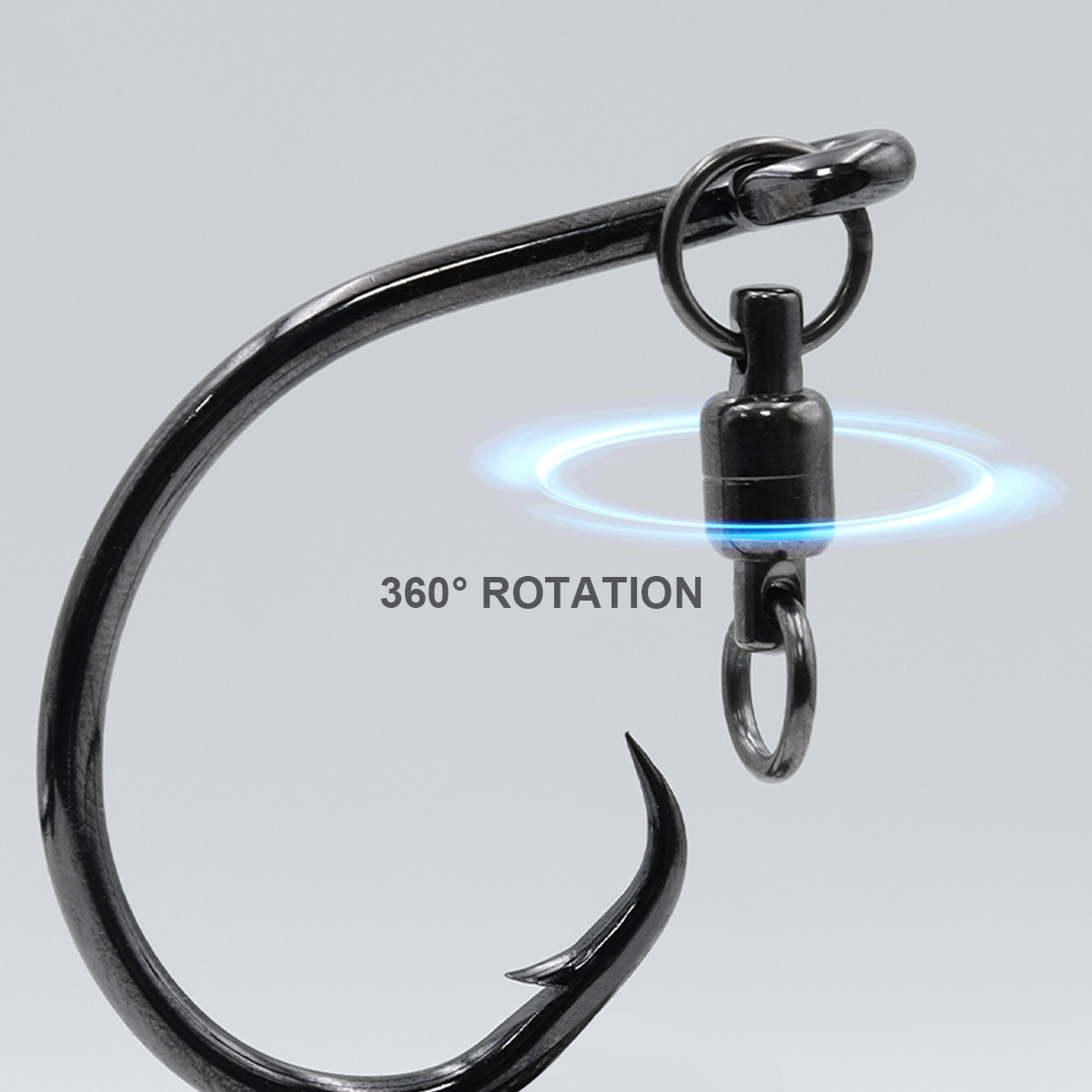 ZYZHE 3/6/9pcs Kail Bulat Deng - Fishing Hook Circle ulasan dan harga