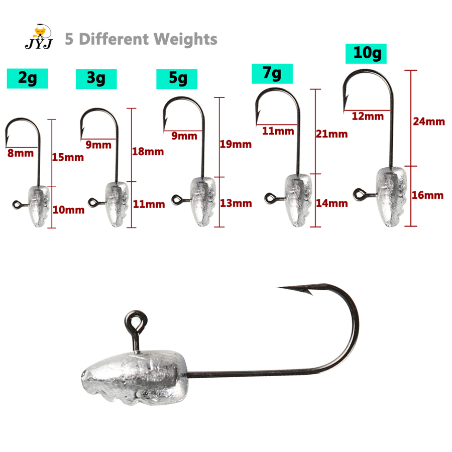 Terkena Oval Jig Kepala Jig Ka - Fishing Hook Barbless ulasan dan harga