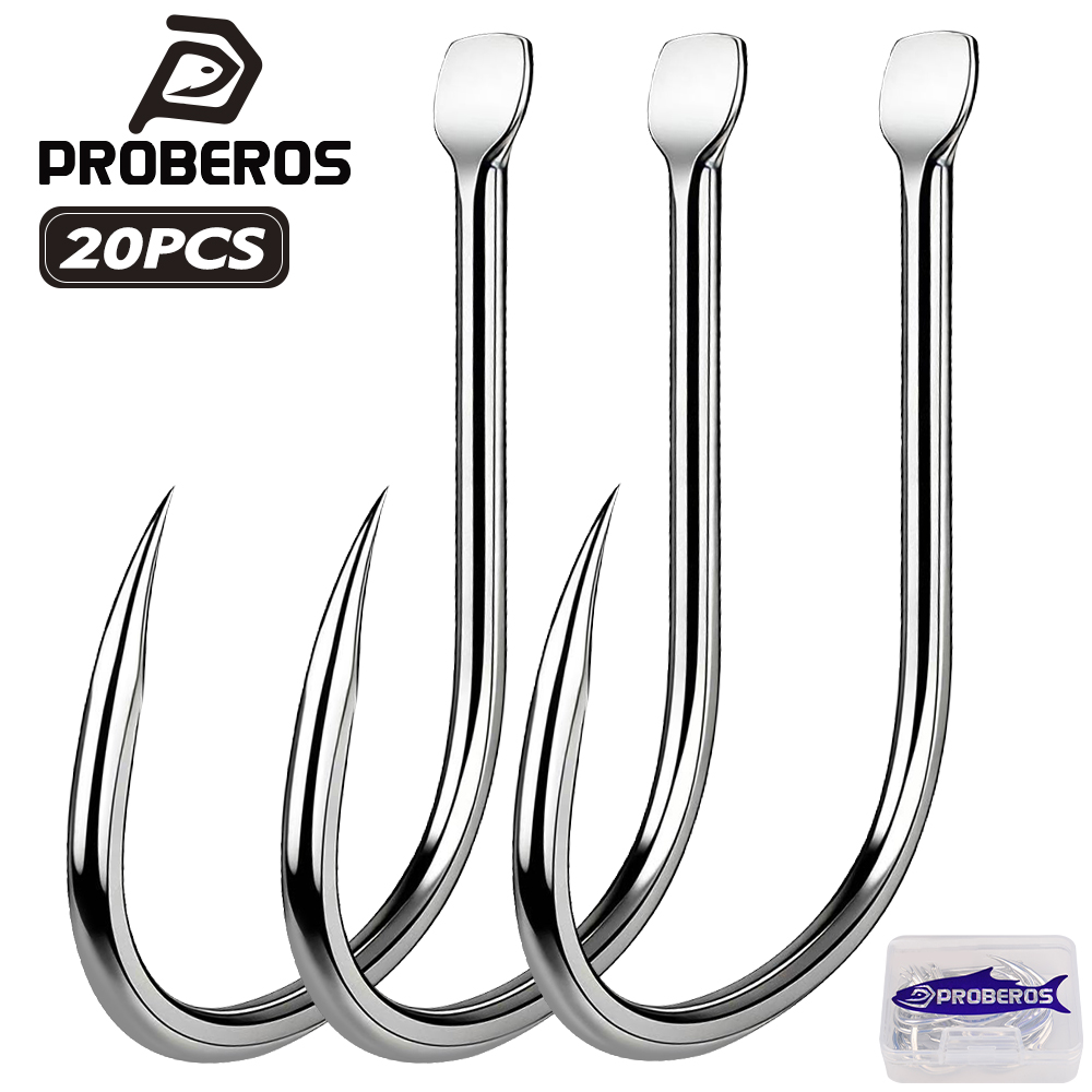 Proberos 20PCS/BOX Kail Pancin - Fishing Hook Circle ulasan dan harga