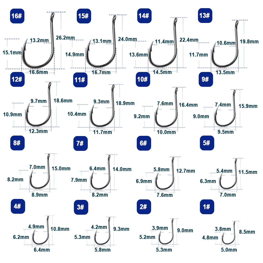 Mata Kail Pancing Iseama 9KM 5 - Fishing Hook Circle ulasan dan harga