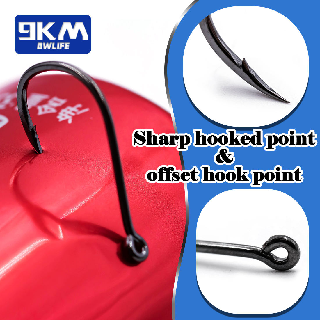 Mata Kail Pancing Iseama 9KM 5 - Fishing Hook Circle ulasan dan harga