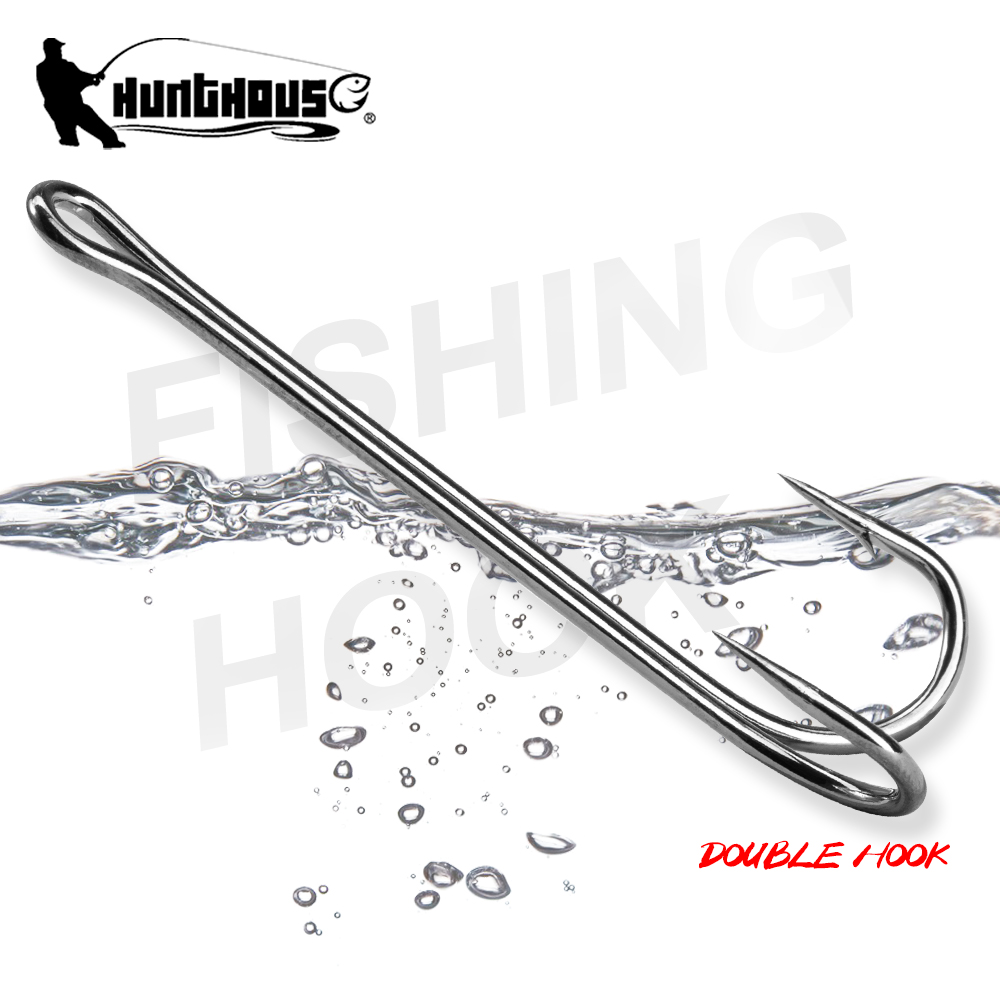 HuntHouse Kail Pancing Ganda U - Fishing Hook Weedless ulasan dan harga