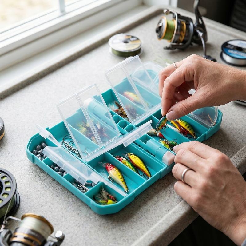 Kotak Penyimpanan Pancing Taha - Fishing Hook Sharpener ulasan dan harga