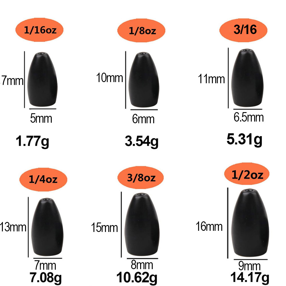 Baja Tungsten Memancing Bobot  - Fishing Hook Jig ulasan dan harga
