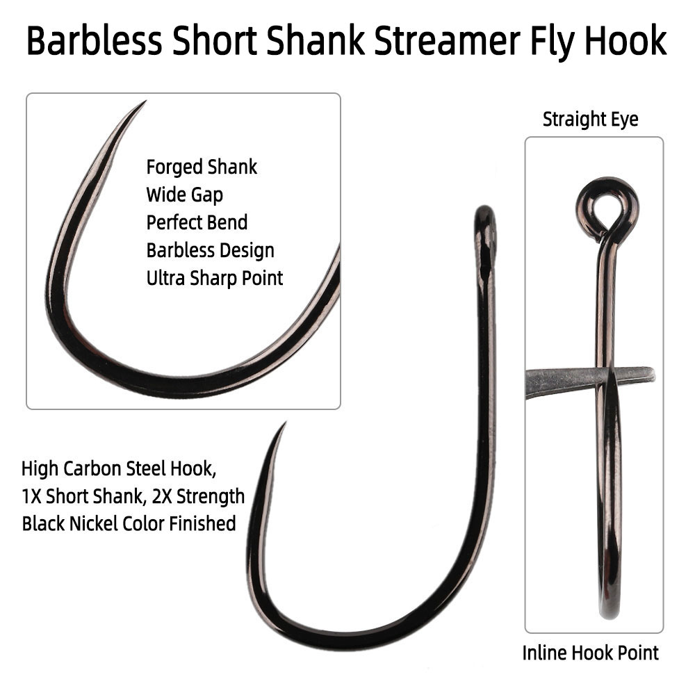 20 buah # 1 1/0 2/0 3/0 4/0 5/ - Fishing Hook Barbless ulasan dan harga